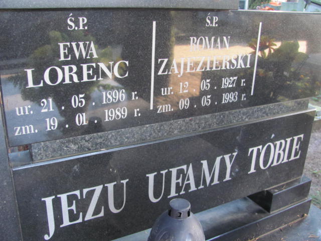 Ewa Lorenc 1896 Tarnów - Grobonet - Wyszukiwarka osób pochowanych