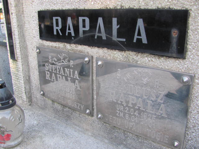 Stefania Rąpała 1933 Tarnów - Grobonet - Wyszukiwarka osób pochowanych