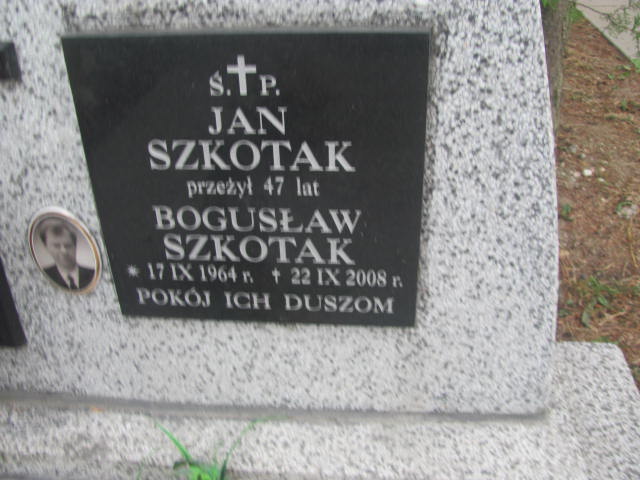 Bogusław Szkotak 1964 Tarnów - Grobonet - Wyszukiwarka osób pochowanych