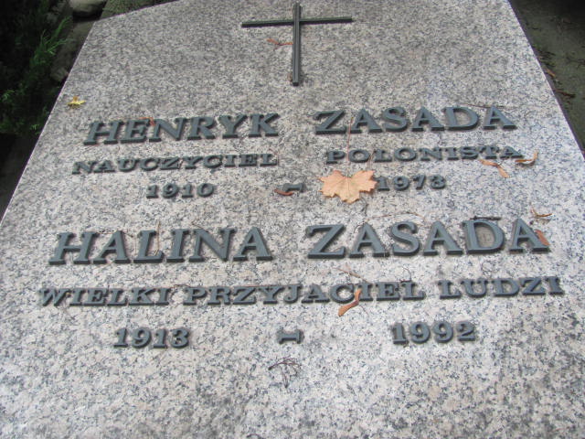 Henryk Zasada 1910 Tarnów - Grobonet - Wyszukiwarka osób pochowanych