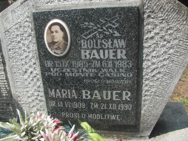 Maria Bauer 1909 Tarnów - Grobonet - Wyszukiwarka osób pochowanych