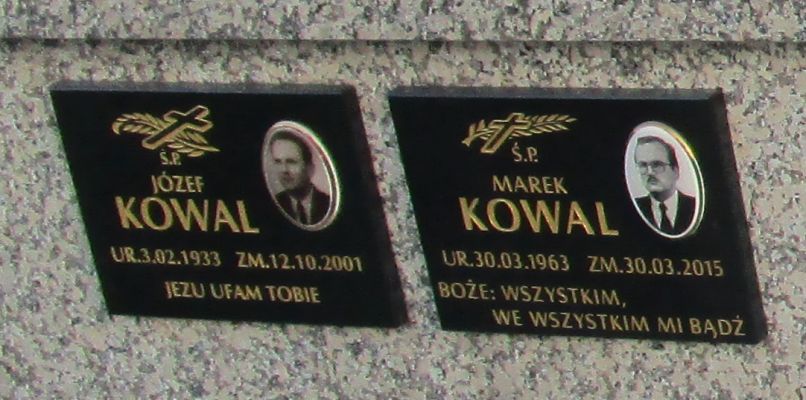 Grób Józef Kowal