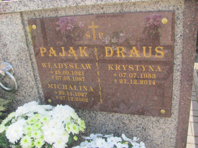 Krystyna Draus 1953 Tarnów - Grobonet - Wyszukiwarka osób pochowanych