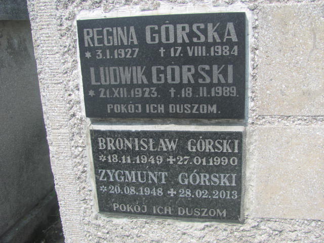 Ludwik Górski 1923 Tarnów - Grobonet - Wyszukiwarka osób pochowanych