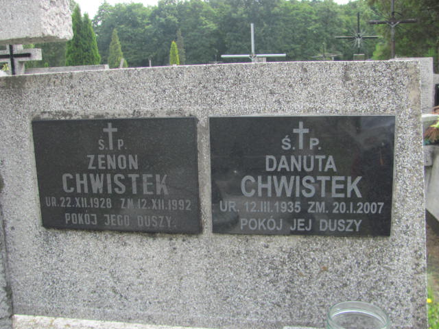 Zenon Chwistek 1928 Tarnów - Grobonet - Wyszukiwarka osób pochowanych