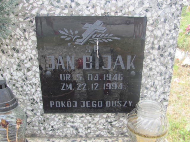 Jan Bijak 1946 Tarnów - Grobonet - Wyszukiwarka osób pochowanych
