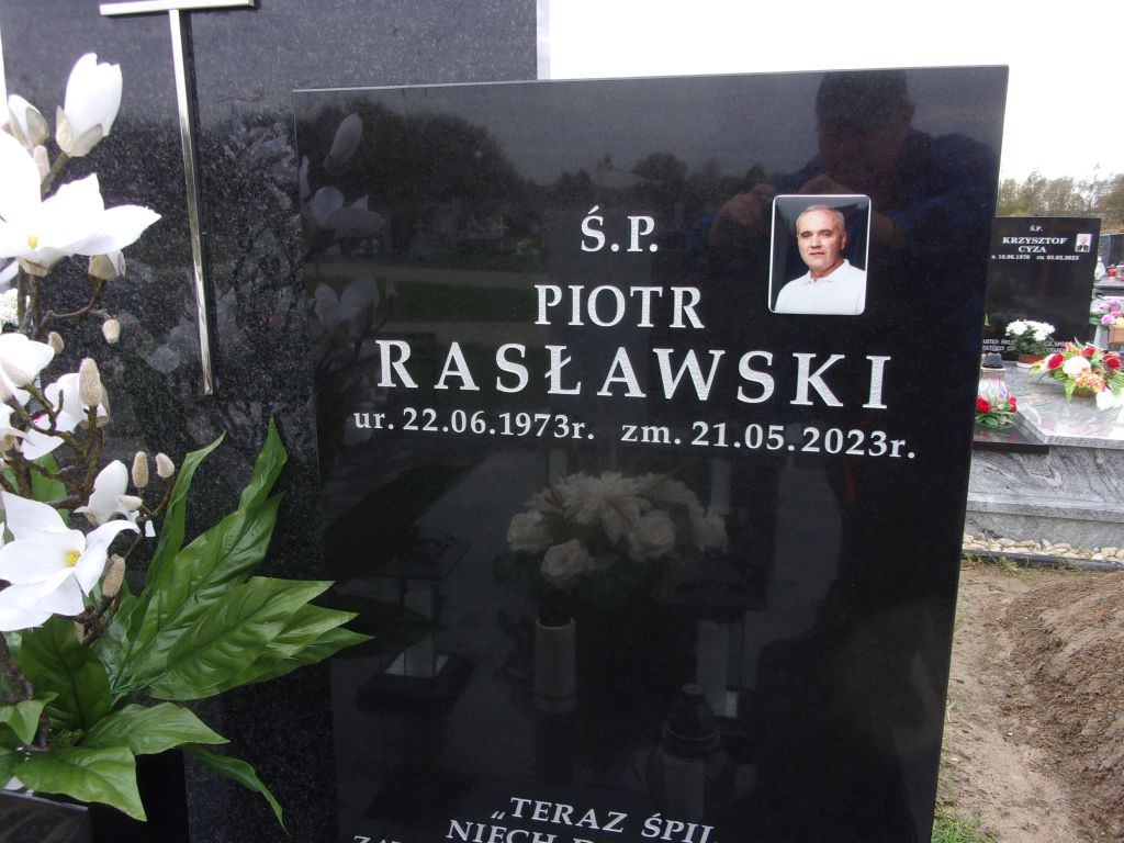 Piotr Rasławski  1973 Tarnów - Grobonet - Wyszukiwarka osób pochowanych