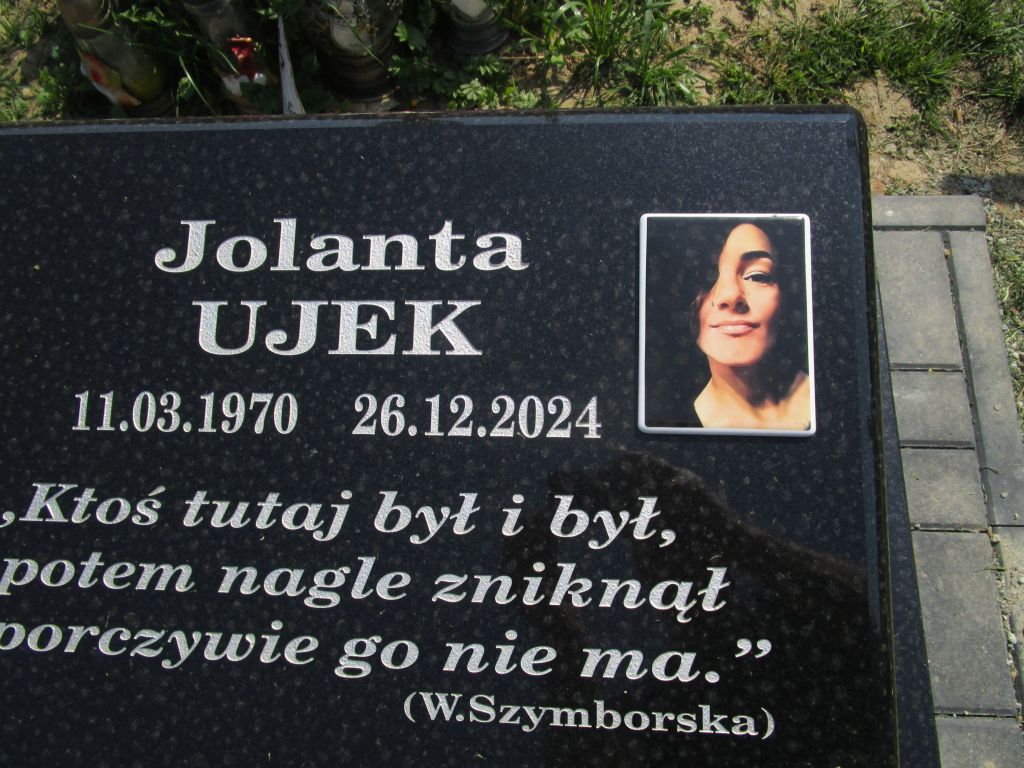 Jolanta Ujek 1970 Tarnów - Grobonet - Wyszukiwarka osób pochowanych