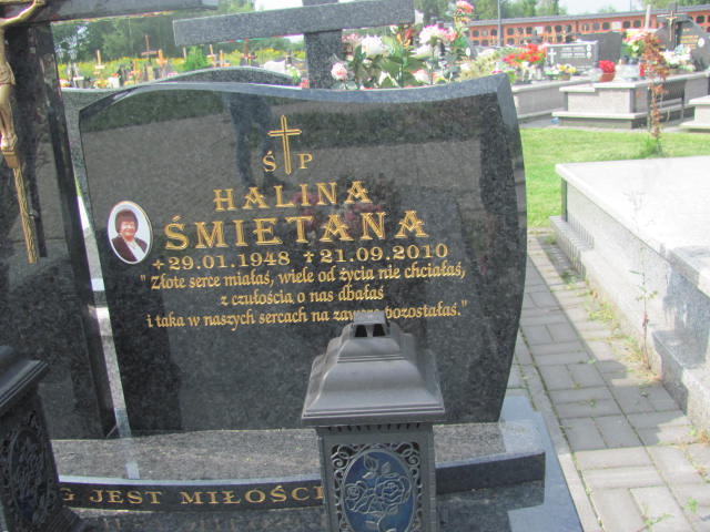 Halina Śmietana 1948 Tarnów - Grobonet - Wyszukiwarka osób pochowanych