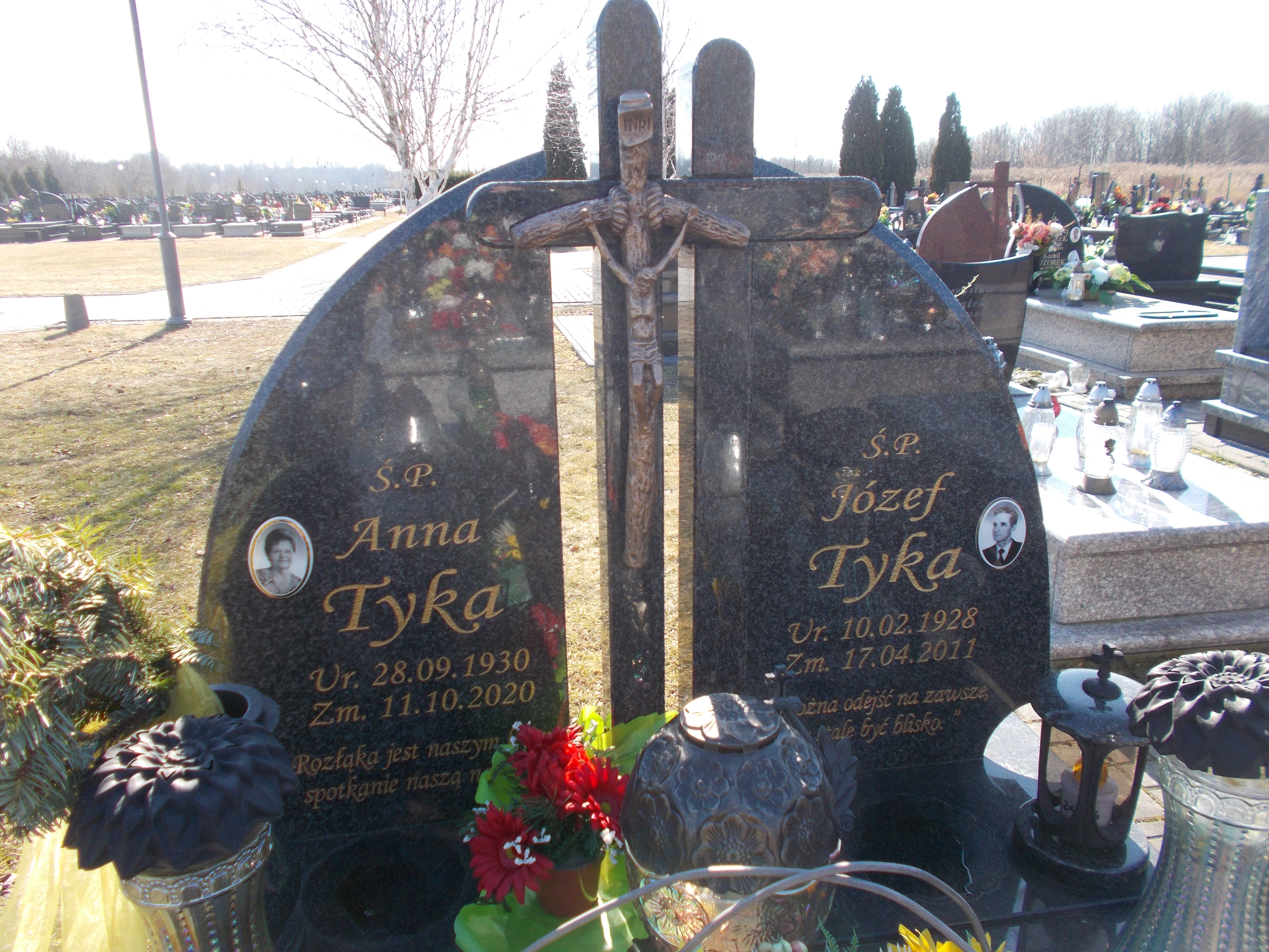 Anna Tyka 1930 Tarnów - Grobonet - Wyszukiwarka osób pochowanych