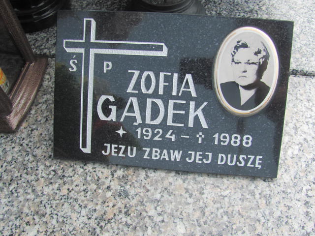 Ryszard Gądek 1949 Tarnów - Grobonet - Wyszukiwarka osób pochowanych