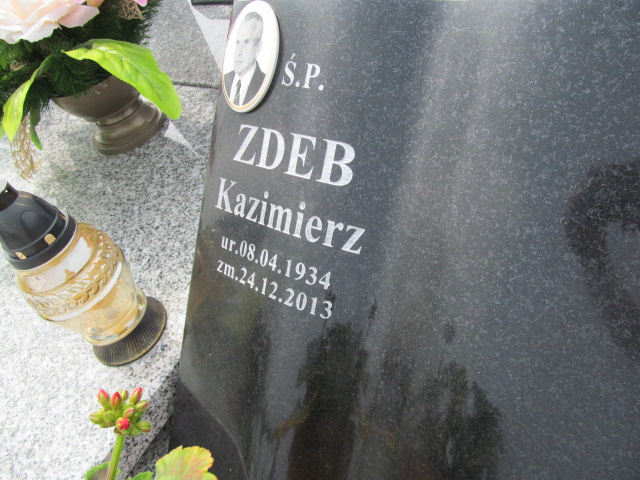 Kazimierz Zdeb 1934 Tarnów - Grobonet - Wyszukiwarka osób pochowanych