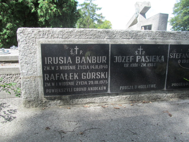 Józef Pasieka 1900 Tarnów - Grobonet - Wyszukiwarka osób pochowanych