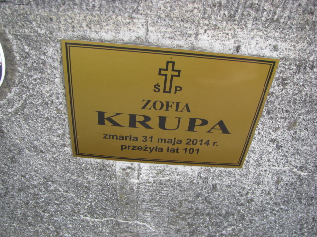 Urszula Krupa Tarnów - Grobonet - Wyszukiwarka osób pochowanych