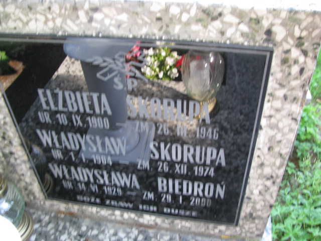 Władysława Biedroń 1929 Tarnów - Grobonet - Wyszukiwarka osób pochowanych