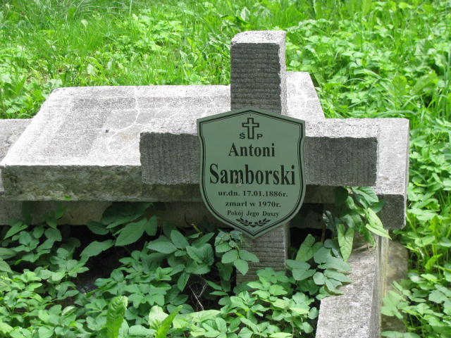 Antoni Samborski 1886 Tarnów - Grobonet - Wyszukiwarka osób pochowanych