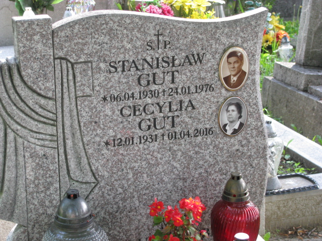 Cecylia Gut 1931 Tarnów - Grobonet - Wyszukiwarka osób pochowanych
