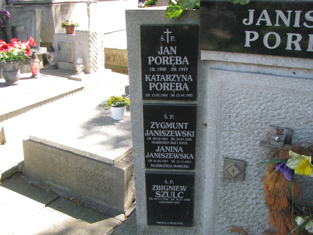 Zbigniew Szulc 1948 Tarnów - Grobonet - Wyszukiwarka osób pochowanych