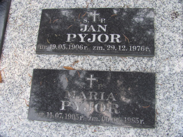 Maria Pyjor 1905 Tarnów - Grobonet - Wyszukiwarka osób pochowanych