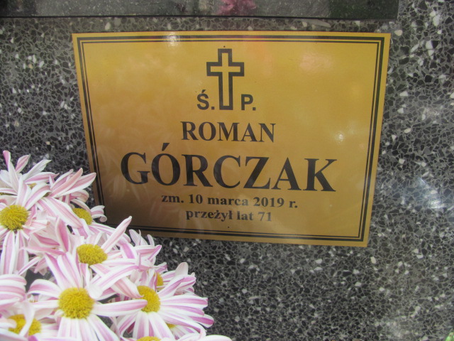 Roman Górczak 1947 Tarnów - Grobonet - Wyszukiwarka osób pochowanych