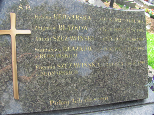 Antoni Szczawiński 1915 Tarnów - Grobonet - Wyszukiwarka osób pochowanych