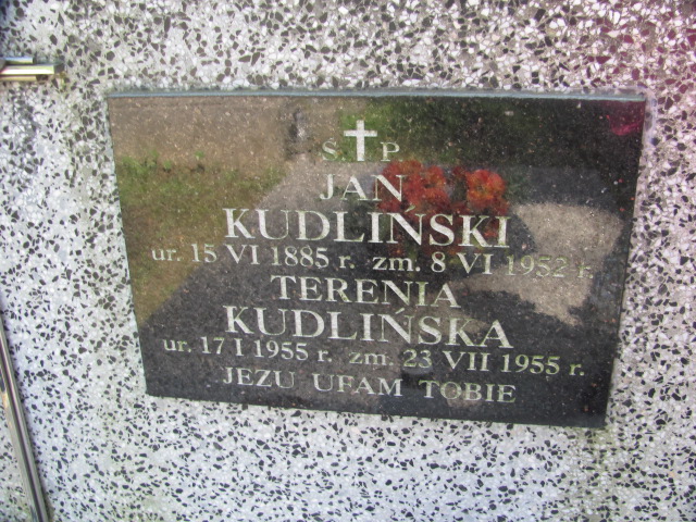 Teresa Kudlińska 1955 Tarnów - Grobonet - Wyszukiwarka osób pochowanych
