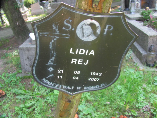 Lidia Rej 1943 Tarnów - Grobonet - Wyszukiwarka osób pochowanych
