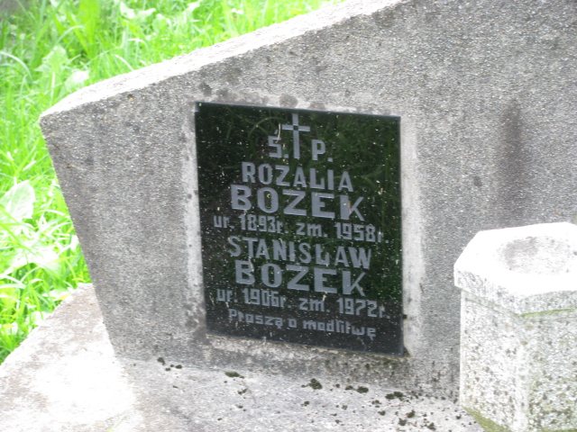 Stanisław Bożek 1905 Tarnów - Grobonet - Wyszukiwarka osób pochowanych