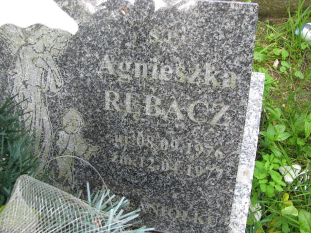 Agnieszka Rębacz 1976 Tarnów - Grobonet - Wyszukiwarka osób pochowanych