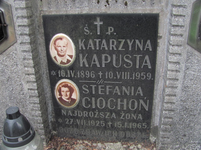 Katarzyna Kapusta  1896 Tarnów - Grobonet - Wyszukiwarka osób pochowanych