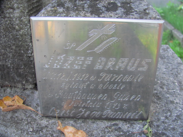 Marcin Draus  1885 Tarnów - Grobonet - Wyszukiwarka osób pochowanych