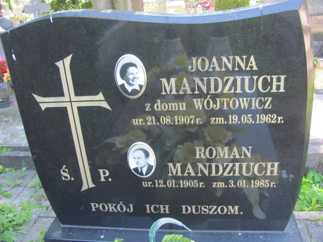 Joanna Mandziuch 1907 Tarnów - Grobonet - Wyszukiwarka osób pochowanych