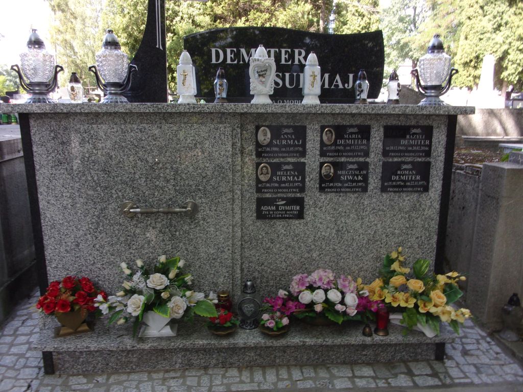 Maria Demiter 1945 Tarnów - Grobonet - Wyszukiwarka osób pochowanych