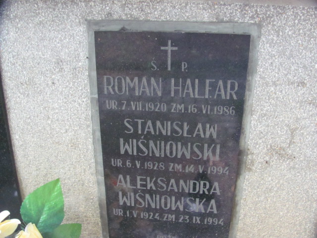 Stanisław Wiśniowski 1928 Tarnów - Grobonet - Wyszukiwarka osób pochowanych