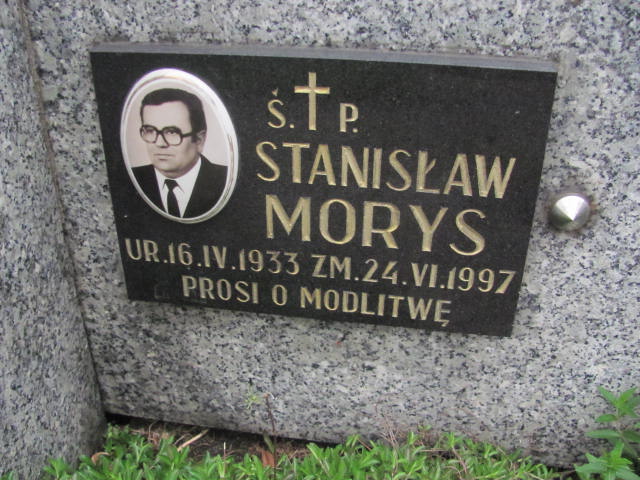 Stanisław Morys 1933 Tarnów - Grobonet - Wyszukiwarka osób pochowanych