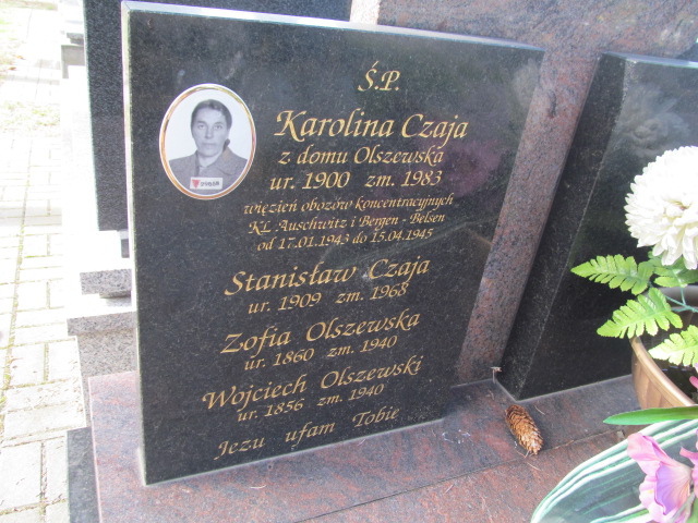 Karolina Czaja 1899 Tarnów - Grobonet - Wyszukiwarka osób pochowanych