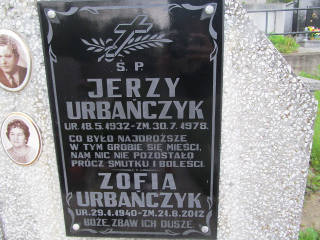 Zofia Urbańczyk 1940 Tarnów - Grobonet - Wyszukiwarka osób pochowanych