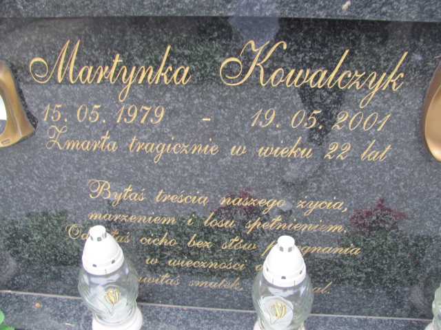 Mieczysława Kowalczyk 1923 Tarnów - Grobonet - Wyszukiwarka osób pochowanych