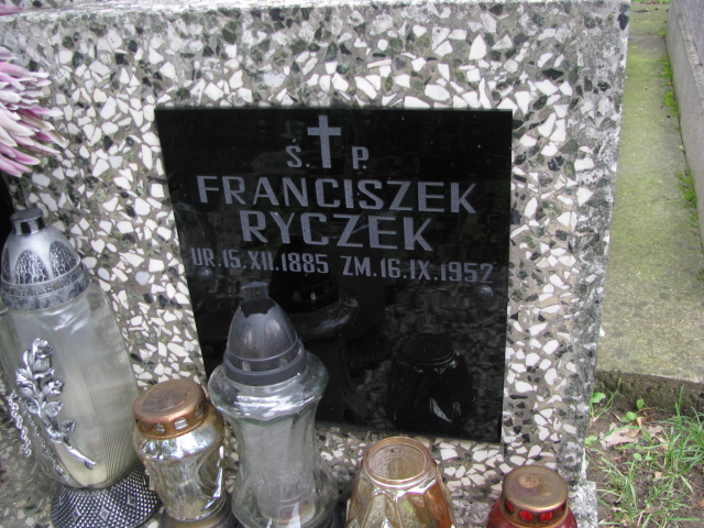 Franciszek Ryczek 1885 Tarnów - Grobonet - Wyszukiwarka osób pochowanych