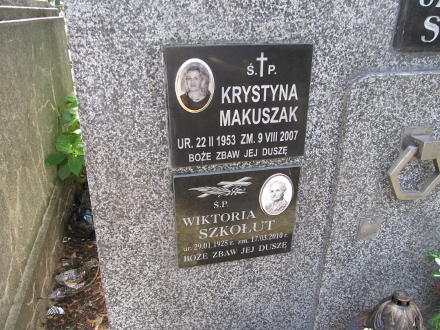 Wiktoria Szkołut 1925 Tarnów - Grobonet - Wyszukiwarka osób pochowanych