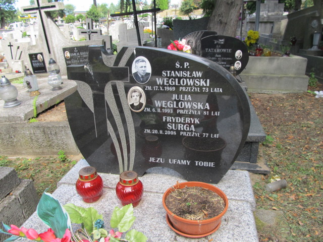 Zofia Surga 1939 Tarnów - Grobonet - Wyszukiwarka osób pochowanych