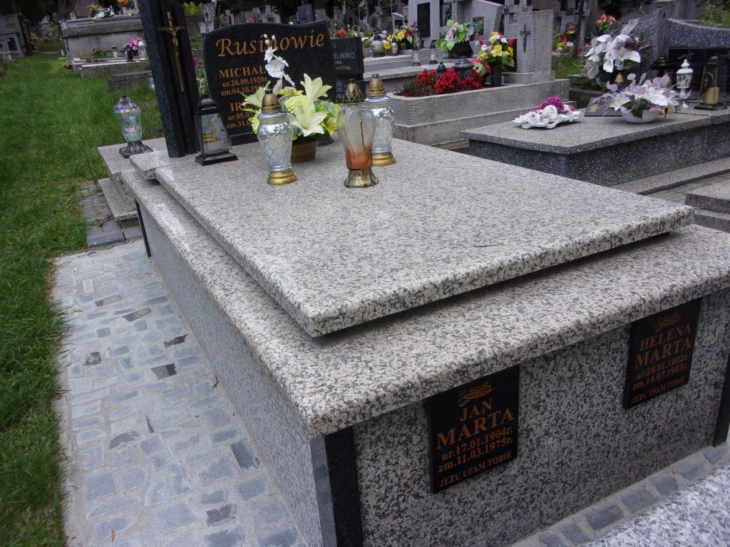 Jan Marta Rusin 1904 Tarnów - Grobonet - Wyszukiwarka osób pochowanych