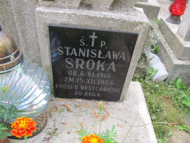 Stanisława Sroka 1918 Tarnów - Grobonet - Wyszukiwarka osób pochowanych