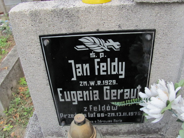 Eugenia Geraut 1909 Tarnów - Grobonet - Wyszukiwarka osób pochowanych