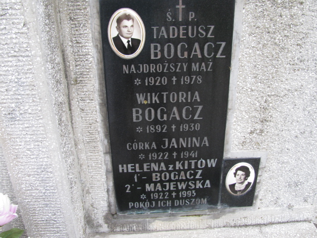 Tadeusz Bogacz 1919 Tarnów - Grobonet - Wyszukiwarka osób pochowanych
