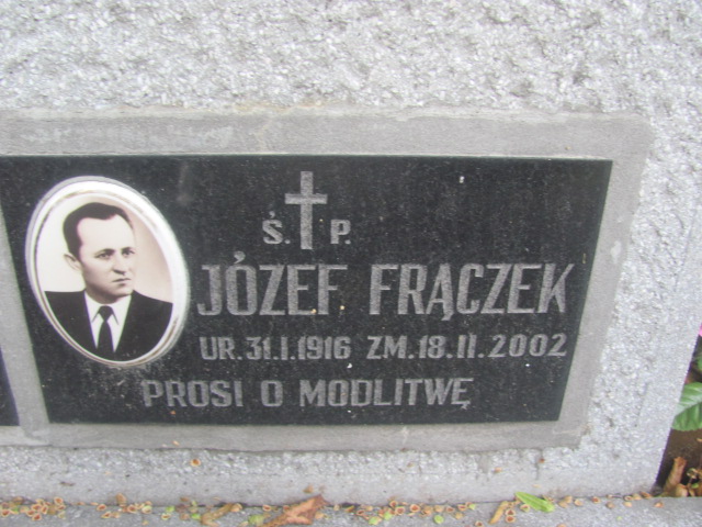 Joanna Frączek 1923 Tarnów - Grobonet - Wyszukiwarka osób pochowanych