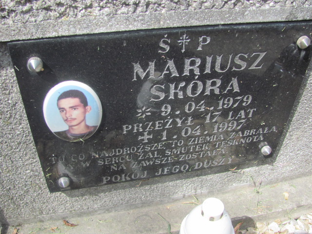Mariusz Sikora 1979 Tarnów - Grobonet - Wyszukiwarka osób pochowanych