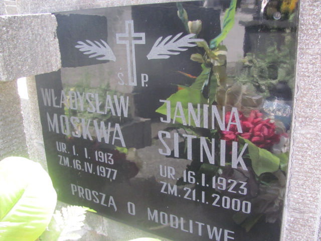 Władysław Moskwa 1913 Tarnów - Grobonet - Wyszukiwarka osób pochowanych