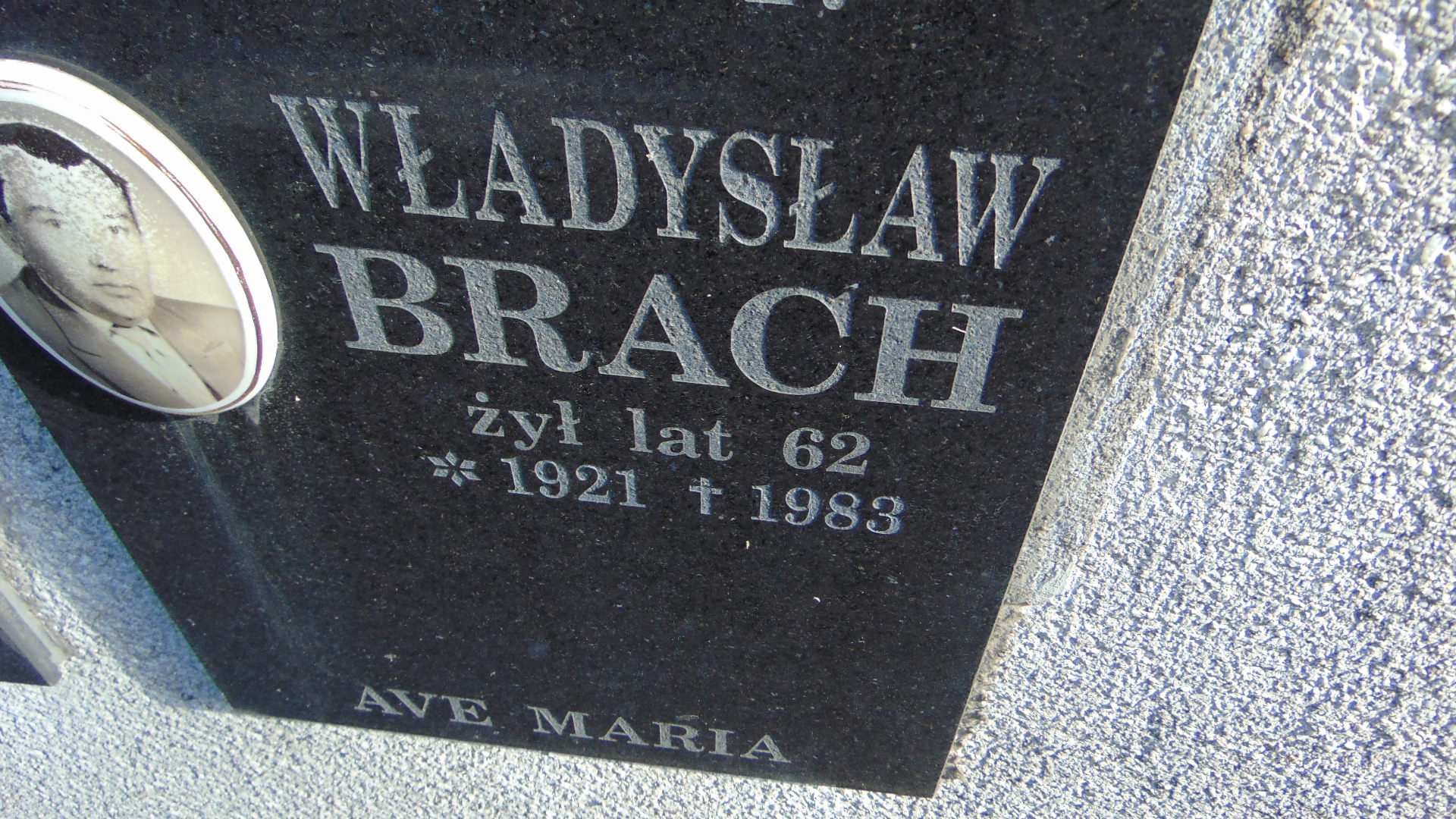 Wacław Brach 1925 Tarnów - Grobonet - Wyszukiwarka osób pochowanych