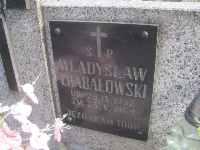 Genowefa Chabałowska 1935 Tarnów - Grobonet - Wyszukiwarka osób pochowanych